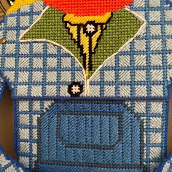 Vintage Fall Harvest Scarecrow Jointed Yarn Hobbyist Piece 3 Feet Long AMAZING!! - Picture 10 of 15